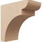 Ekena Millwork 10"W x 20"D x 20"H Classic Yorktown Rough Cedar Woodgrain TimberThane Corbel, Primed Tan CORUR10X20X20YORRCPR - alternate 1